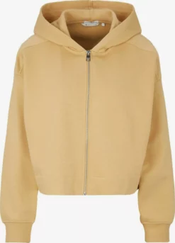 TOM TAILOR Denim Sweats Zippés Veste De Survêtement Femme Noisette