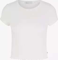 TOM TAILOR Denim T-shirts T-shirt Femme Blanc