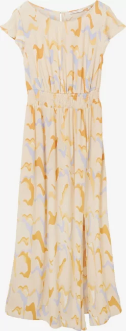 TOM TAILOR Denim Robes Longues Robe Femme Beige / Sable