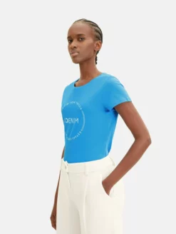 TOM TAILOR Denim T-shirts T-shirt Femme Azur -Soldes TOM TAILOR Denim 2023 c23928d0c80eceb04d91d5e838419285 scaled