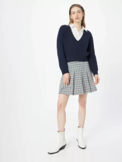 TOM TAILOR Denim Pulls Basiques Pull-over Femme Marine -Soldes TOM TAILOR Denim 2023 c38fa19064e53aa668abd5bef347d1f4 scaled