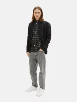 TOM TAILOR Denim Chemises à Carreaux Fit Confort Chemise Homme Noir -Soldes TOM TAILOR Denim 2023 c684f7a817a9a6efdfe98386f249ba87 scaled