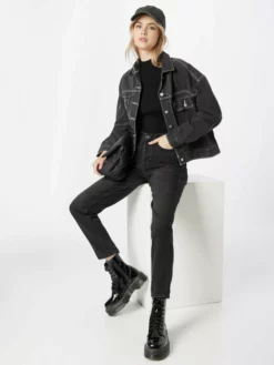 TOM TAILOR Denim Droits Regular Jean Femme Noir -Soldes TOM TAILOR Denim 2023 c6fe2ade5d63009de429e1e053d519f6 scaled