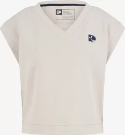 TOM TAILOR Denim Sweats Sweat-shirt Femme Gris Chiné