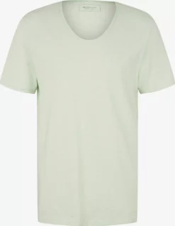 TOM TAILOR Denim T-shirts T-Shirt Homme Vert Clair
