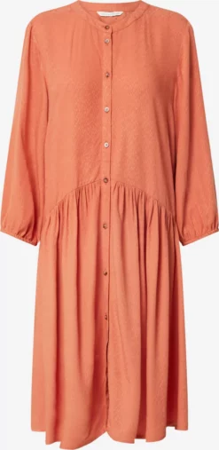 TOM TAILOR Denim Robes Fluides Robe-chemise Femme Orange