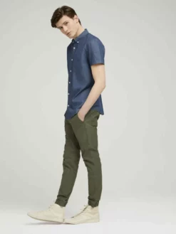 TOM TAILOR Denim Chemises En Jean Fit Confort Chemise Homme Bleu -Soldes TOM TAILOR Denim 2023 cb1b34d78b070d47809bd9dba12d8aff scaled