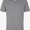 TOM TAILOR Denim T-shirts T-Shirt Homme Gris / Noir