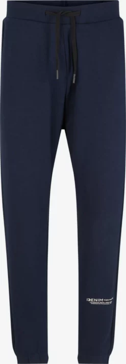 TOM TAILOR Denim Pantalons De Survêtement Effilé Pantalon Homme Bleu Foncé