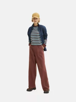 TOM TAILOR Denim T-shirts à Manches Longues T-shirt Femme Bleu Clair / Merlot -Soldes TOM TAILOR Denim 2023 ce5ccb8519e9235af30a0c738e5e5b8e scaled