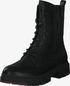 TOM TAILOR Denim Bottines Bottines à Lacets Femme Noir