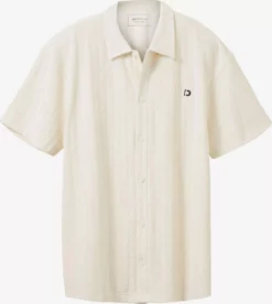 Soldes TOM TAILOR Denim 2023 13 TOM TAILOR Denim Chemises Décontractées Coupe Regular Chemise Homme écru