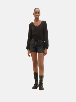 TOM TAILOR Denim Shorts En Jean Regular Jean Femme Noir -Soldes TOM TAILOR Denim 2023 d41c02b398bdb5c7f179ea77a24b8450 scaled