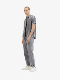 TOM TAILOR Denim Chemises Décontractées Coupe Regular Chemise Homme Bleu Marine / Bleu Clair -Soldes TOM TAILOR Denim 2023 d444ca715b966f8e91a4b1f26c0ae019 scaled