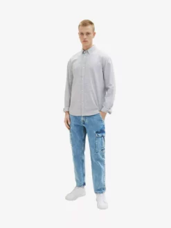 TOM TAILOR Denim Chemises Décontractées Fit Confort Chemise Homme Gris Clair -Soldes TOM TAILOR Denim 2023 d47b8522ab3966d541a18bc049387014 scaled