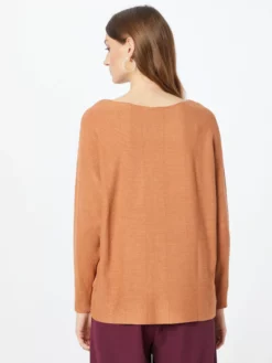 TOM TAILOR Denim Pulls Basiques Pull-over Femme Orange Foncé -Soldes TOM TAILOR Denim 2023 d634a50a93b425402f58957deb9fe214 scaled