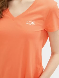 TOM TAILOR Denim T-shirts T-shirt Femme Rouge -Soldes TOM TAILOR Denim 2023 d683e8db906ac0523b2116991c3cdf9e 1 scaled