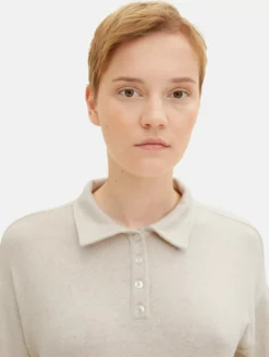 TOM TAILOR Denim Polos T-shirt Femme Greige -Soldes TOM TAILOR Denim 2023 d76f6c01675aa3bc90a6f4654bb04652 scaled
