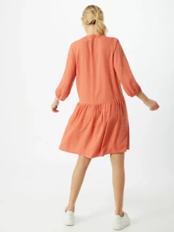 TOM TAILOR Denim Robes Fluides Robe-chemise Femme Orange -Soldes TOM TAILOR Denim 2023 da072bc2b6dccac4fc596400c1d72c13 scaled