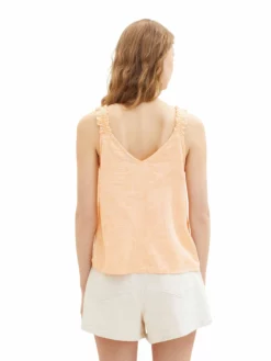 TOM TAILOR Denim Blouses Chemisier Femme Orange Clair -Soldes TOM TAILOR Denim 2023 db16b1f510ecc42a80624b852c744f6f scaled