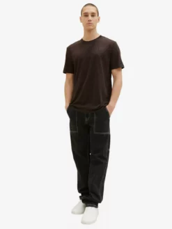 TOM TAILOR Denim T-shirts T-Shirt Homme Noir Chiné -Soldes TOM TAILOR Denim 2023 db4bc18bf5e090a135e13c1e053db0f0 scaled