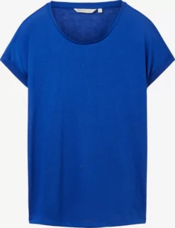 TOM TAILOR Denim T-shirts T-shirt Femme Bleu Roi