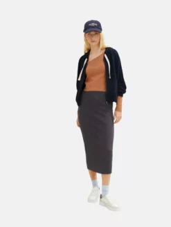 TOM TAILOR Denim T-shirts à Manches Longues T-shirt Femme Cognac -Soldes TOM TAILOR Denim 2023 dd9da219283dba086d3d0e8a19b9a110 scaled