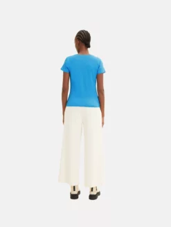 TOM TAILOR Denim T-shirts T-shirt Femme Azur -Soldes TOM TAILOR Denim 2023 ddef75c978889f74b647c716069ead86 scaled