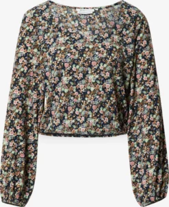 TOM TAILOR Denim T-shirts à Manches Longues T-shirt Femme Bleu Marine