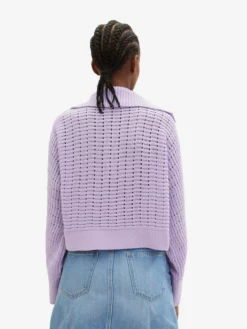 TOM TAILOR Denim Pulls Maille Fine Pull-over Femme Violet Clair -Soldes TOM TAILOR Denim 2023 e1ecd5f4aeea838a4a295fabc1d2ead4 scaled