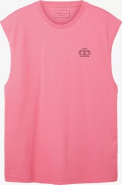 TOM TAILOR Denim Débardeurs T-Shirt Homme Rose