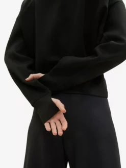TOM TAILOR Denim Sweats Sweat-shirt Femme Noir -Soldes TOM TAILOR Denim 2023 e53ed5b16e10bb0868058ae8087fcafd scaled