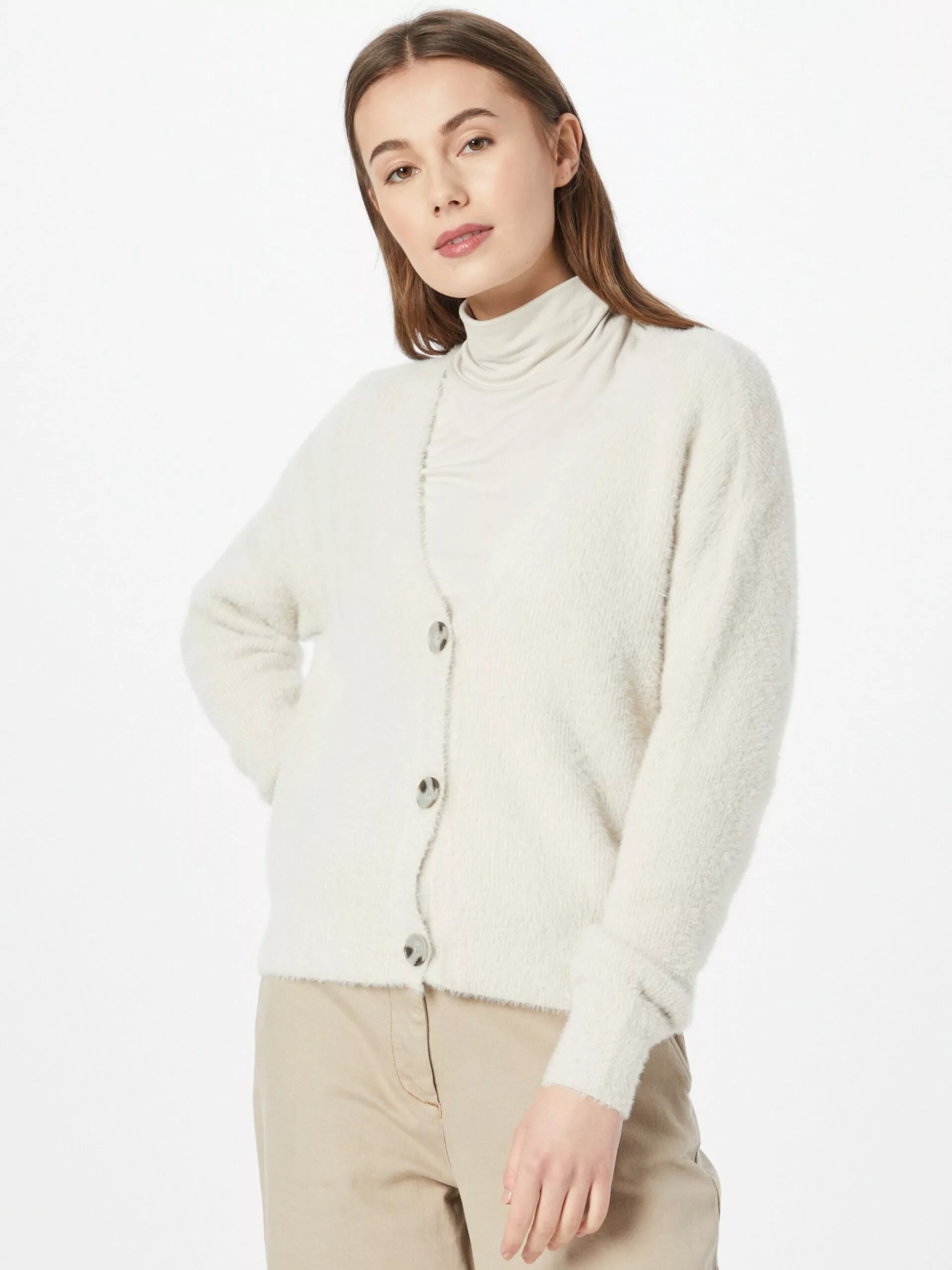 TOM TAILOR Denim Gilets Cardigan Femme Crème 3 TOM TAILOR Denim Gilets Cardigan Femme Crème – Image 3