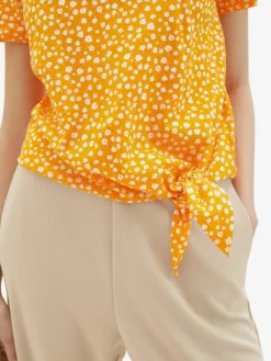 TOM TAILOR Denim T-shirts T-shirt Femme Orange -Soldes TOM TAILOR Denim 2023 e560e91808a92291bf0b84a83d1f4cbc scaled