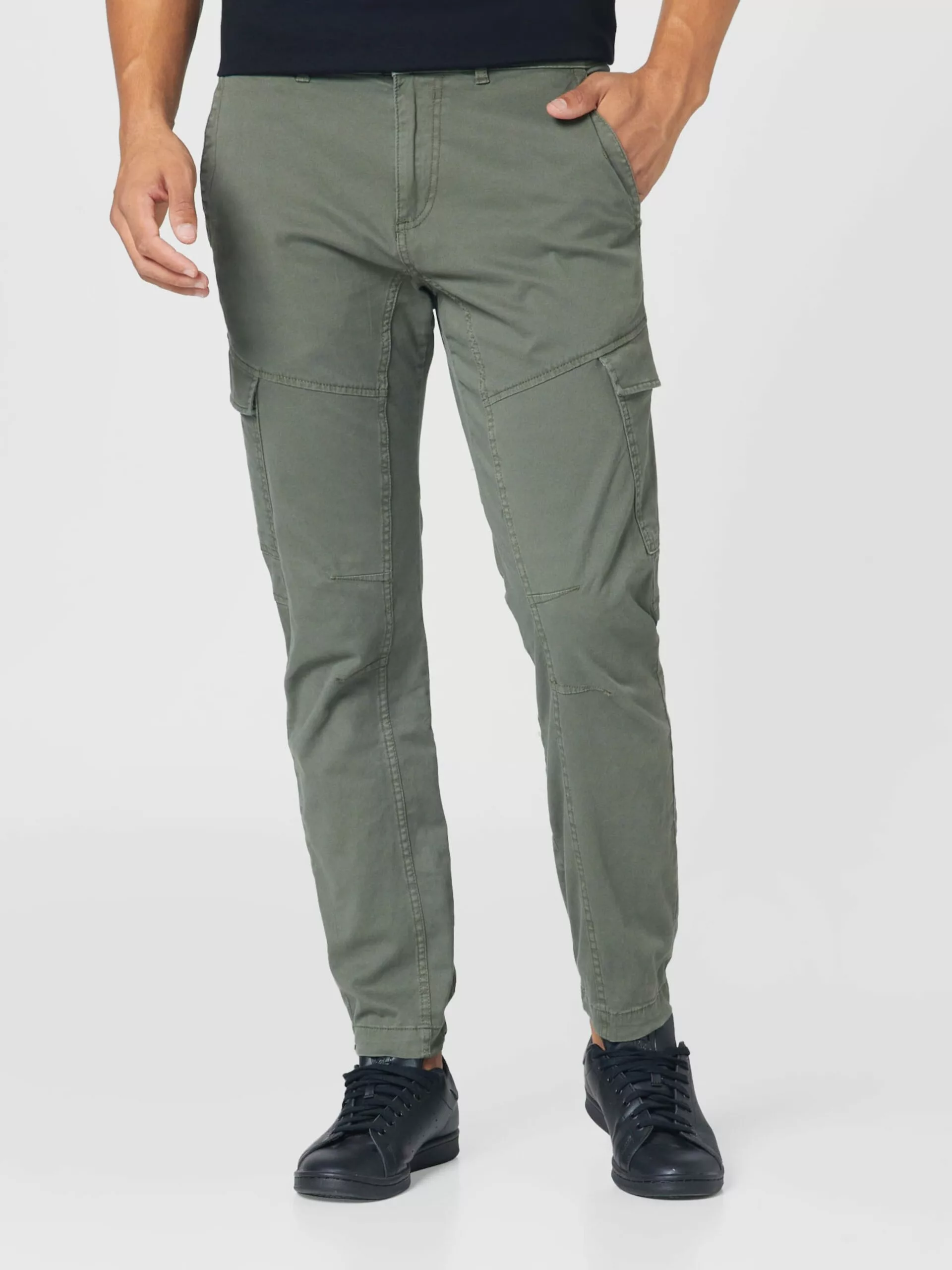 TOM TAILOR Denim Pantalons Cargo Coupe Slim Pantalon Cargo Homme Olive 2 TOM TAILOR Denim Pantalons Cargo Coupe Slim Pantalon Cargo Homme Olive – Image 2