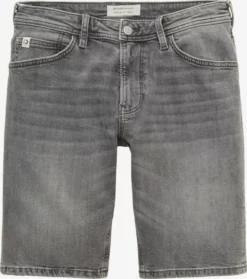 TOM TAILOR Denim Shorts En Jean Regular Jean Homme Gris