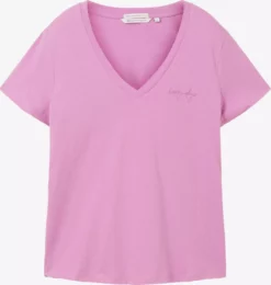 TOM TAILOR Denim T-shirts T-shirt Femme Orchidée