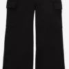 TOM TAILOR Denim Pantalons Cargo Loosefit Pantalon Cargo Femme Noir