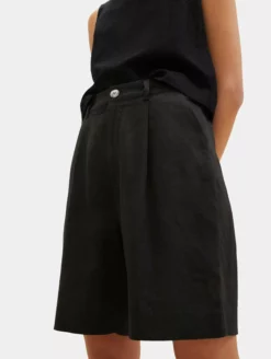 TOM TAILOR Denim Shorts Regular Pantalon à Pince Femme Noir -Soldes TOM TAILOR Denim 2023 f0b3b5c2d599bab67ff084fcedfc447b scaled
