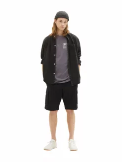 TOM TAILOR Denim T-shirts T-Shirt Homme Gris Foncé -Soldes TOM TAILOR Denim 2023 f1c37b1738c7e61d4fde148dfe5be5f4 scaled