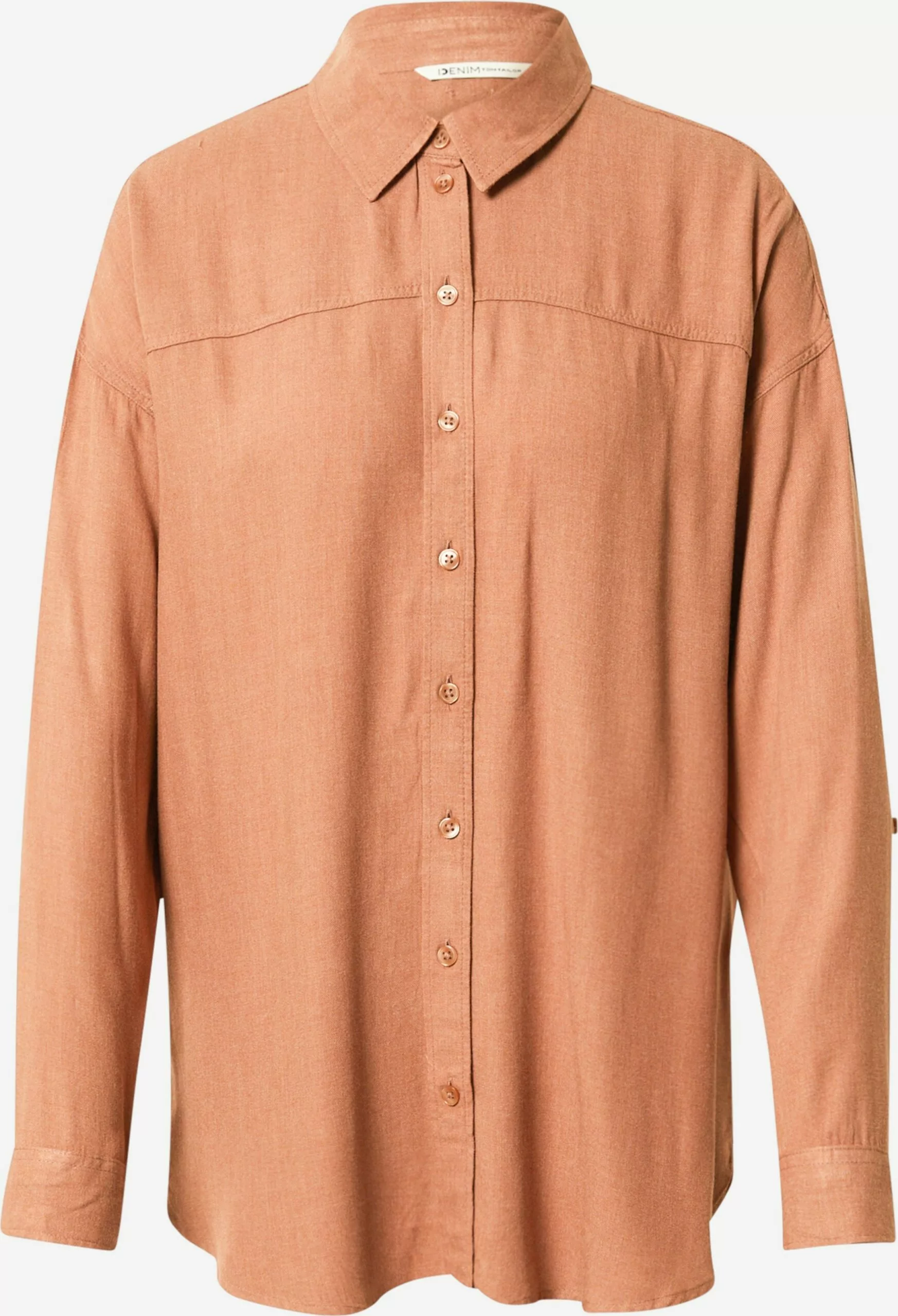 TOM TAILOR Denim Chemisiers Chemisier Femme Noisette 1 TOM TAILOR Denim Chemisiers Chemisier Femme Noisette