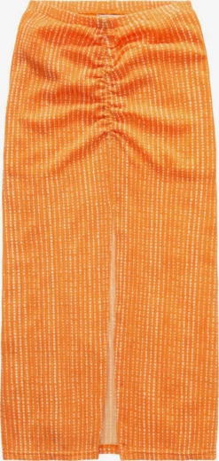 TOM TAILOR Denim Jupes Midi Jupe Femme Orange