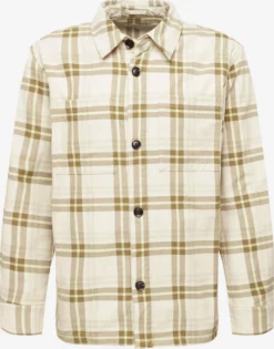 Soldes TOM TAILOR Denim 2023 11 TOM TAILOR Denim Chemises à Carreaux Fit Confort Chemise Homme Olive