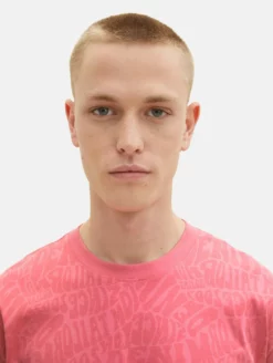 TOM TAILOR Denim T-shirts T-Shirt Homme Rose / Rose Clair -Soldes TOM TAILOR Denim 2023 f6e78a3d4177bbd2399e9f84ffa4a6d2 scaled