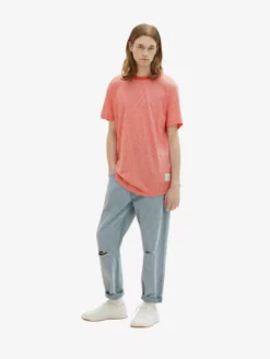 TOM TAILOR Denim T-shirts T-Shirt Homme Melon -Soldes TOM TAILOR Denim 2023 fcc17cc7b07d50f72042ad194b08ae61 scaled