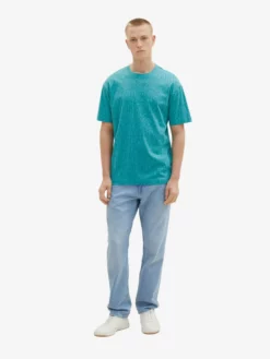 TOM TAILOR Denim T-shirts T-Shirt Homme Bleu -Soldes TOM TAILOR Denim 2023 fda6771674ac8f48153d7b6c822e59b4 scaled