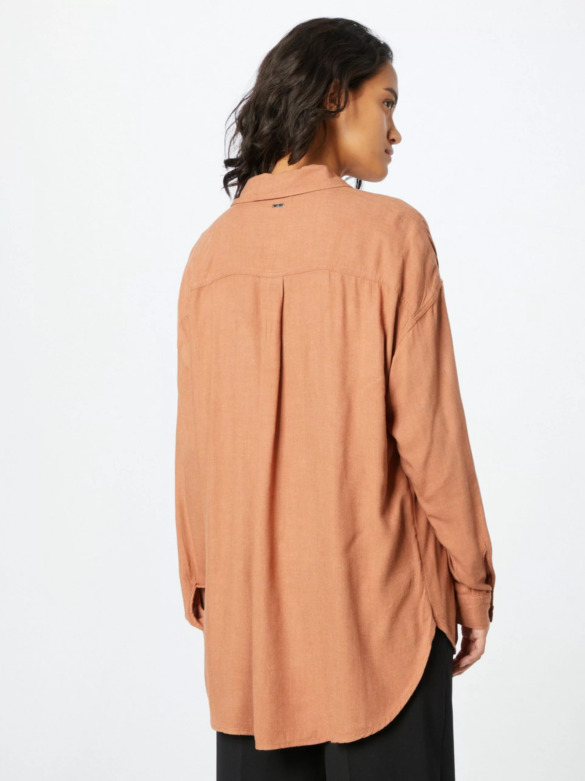 TOM TAILOR Denim Chemisiers Chemisier Femme Noisette 4 TOM TAILOR Denim Chemisiers Chemisier Femme Noisette – Image 4